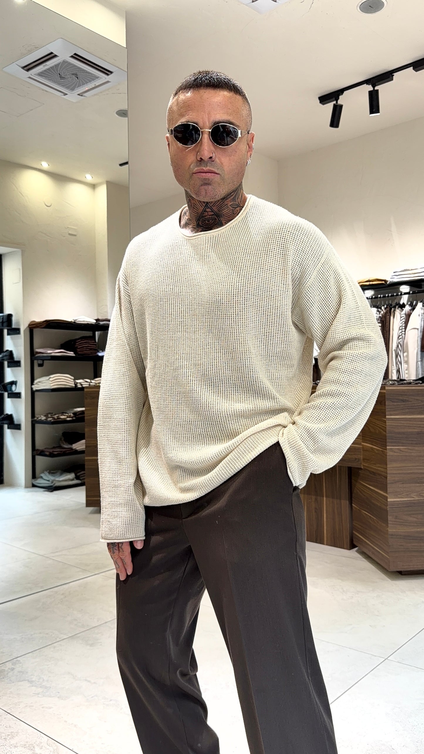 CABO MAGLIA MICROFORATA