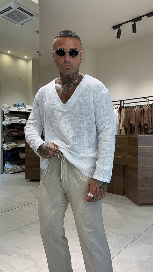 LINEN BALI SHIRT
