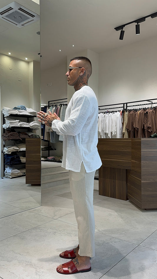 LINEN BALI SHIRT