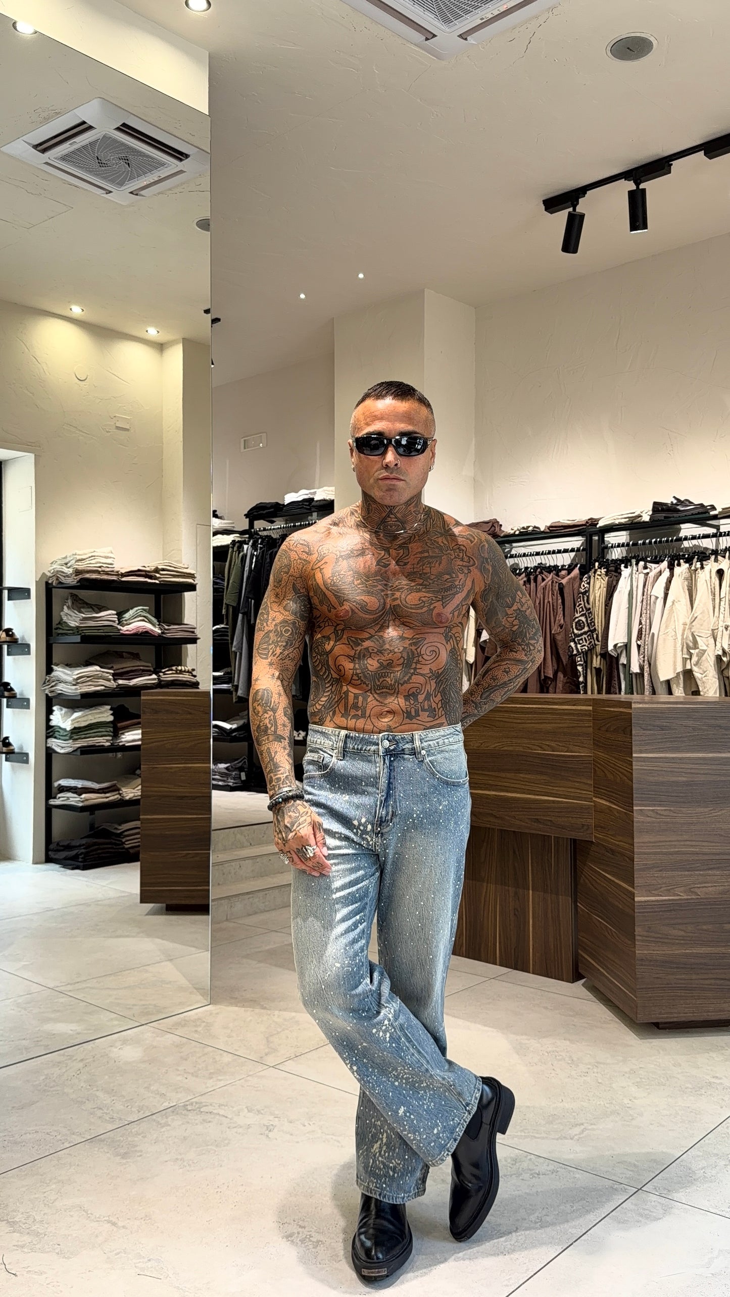 BAGGY DIAMOND JEANS