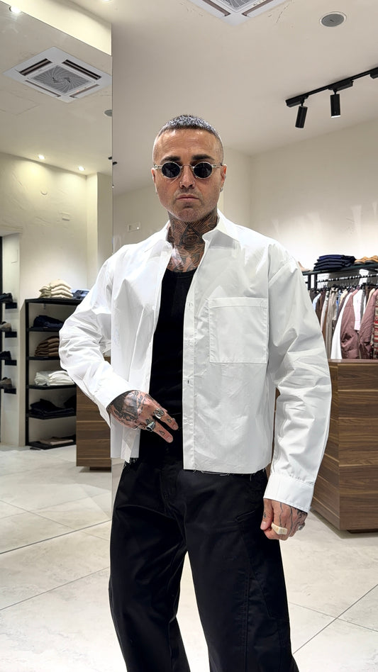 CAMICIA CROPPED TASCA