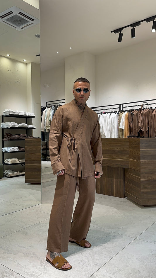 LINEN KIMONO