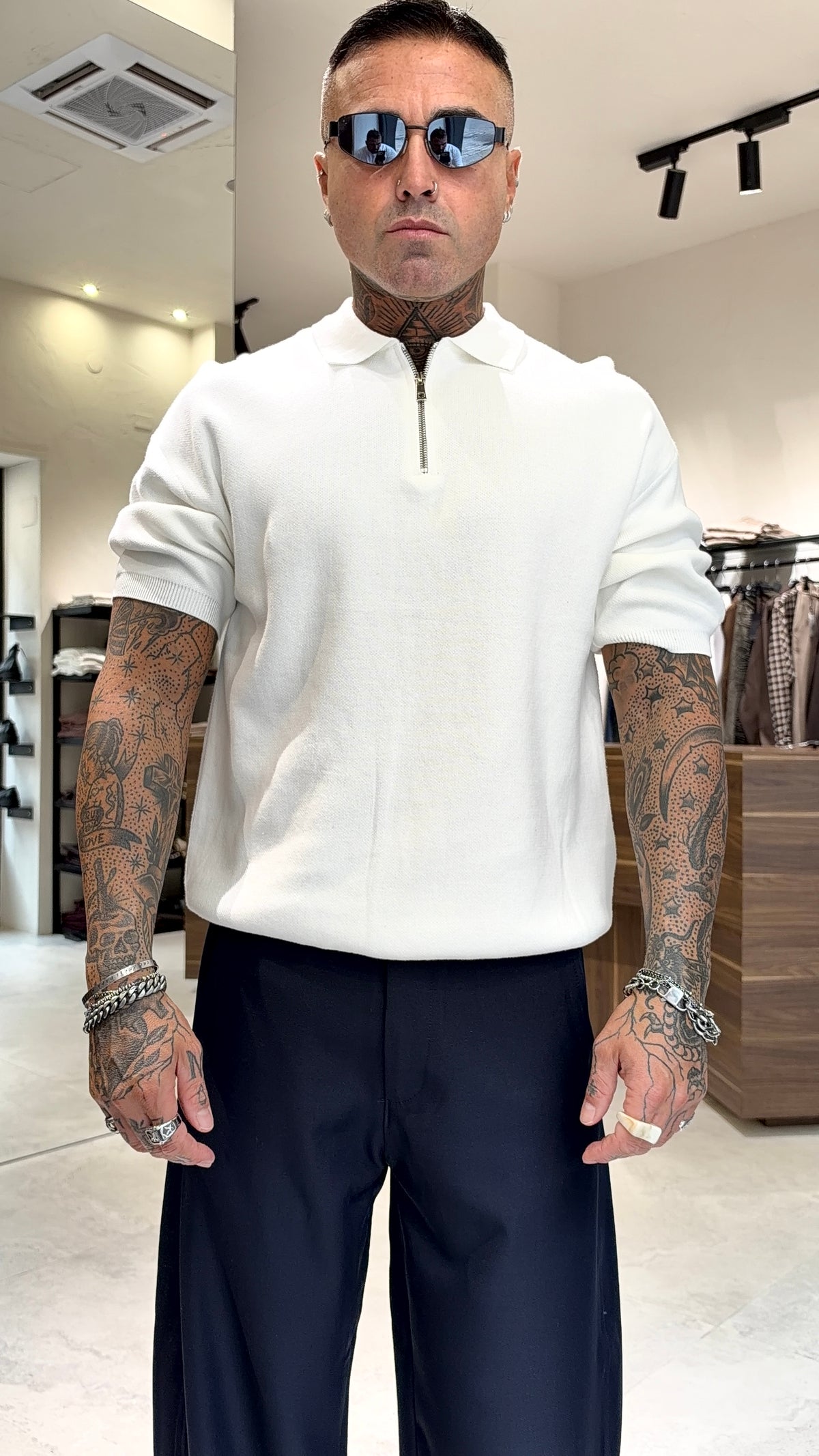 POLO ZIP OVER