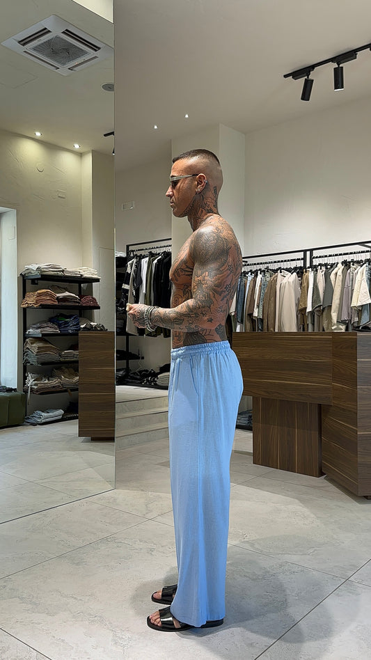 LINEN CHICAGO PANTS
