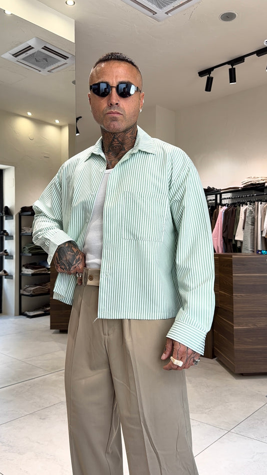 CROPPED SHIRT RIGHE