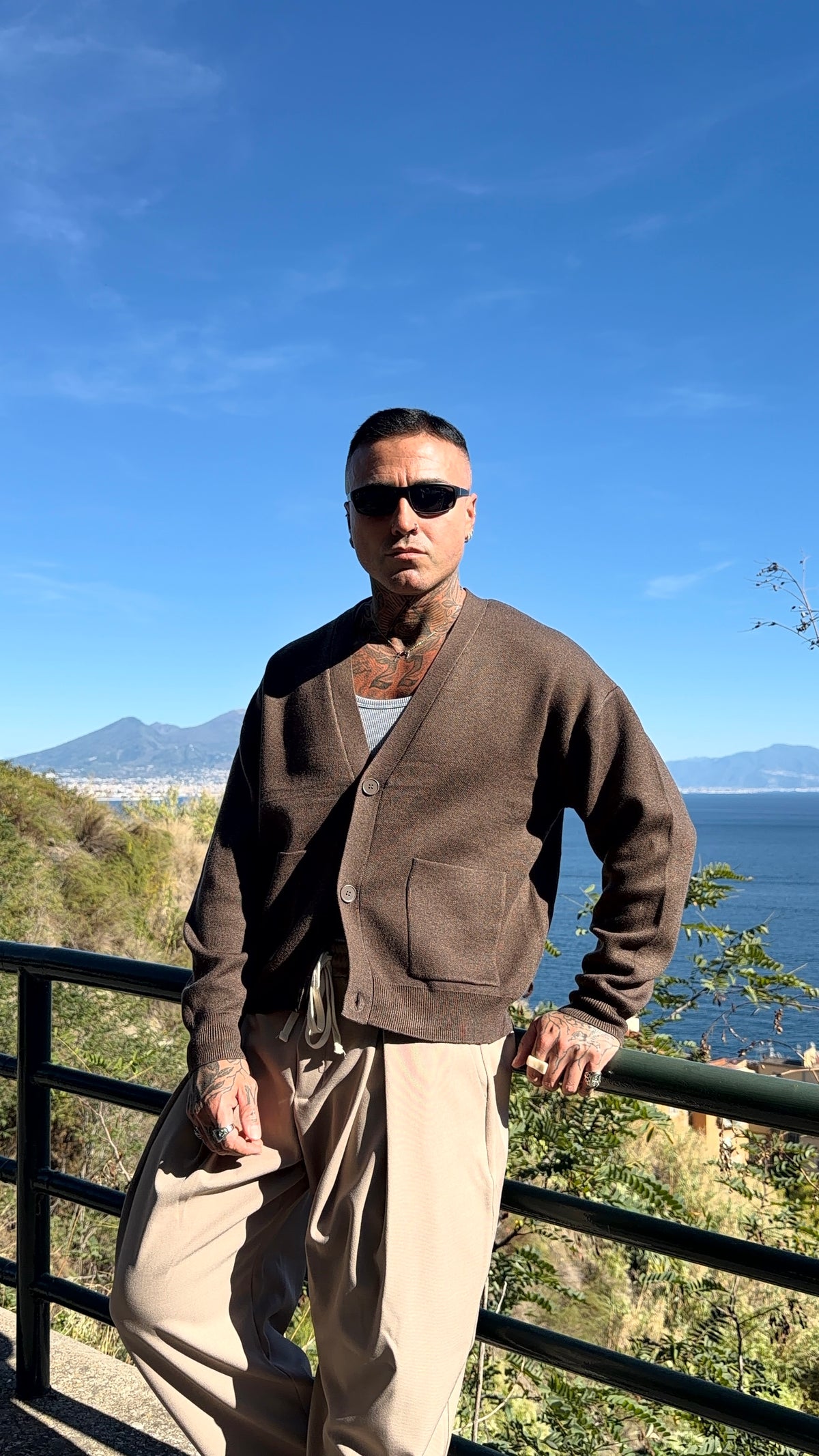 CARDIGAN CROP BOTTONI