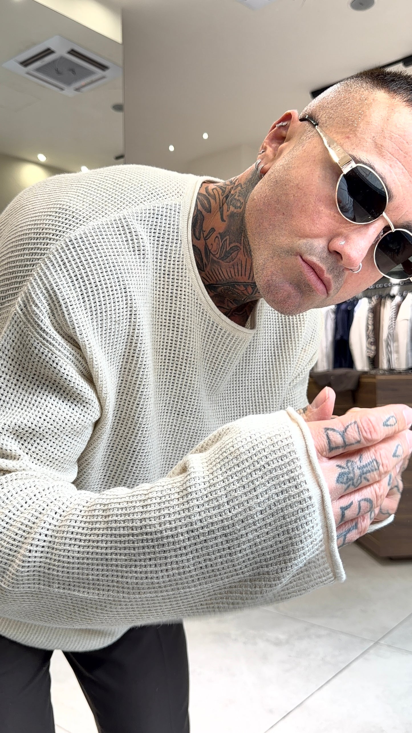 CABO MAGLIA MICROFORATA