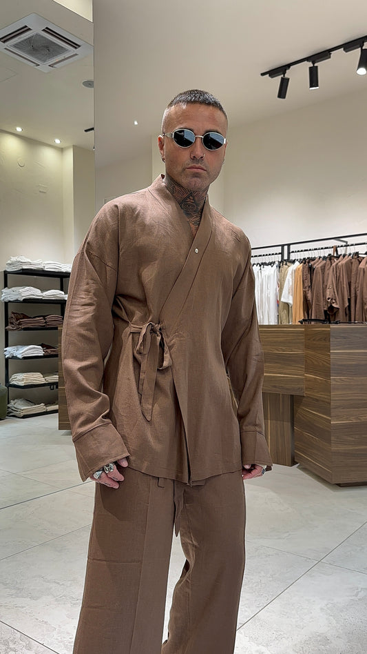 LINEN KIMONO