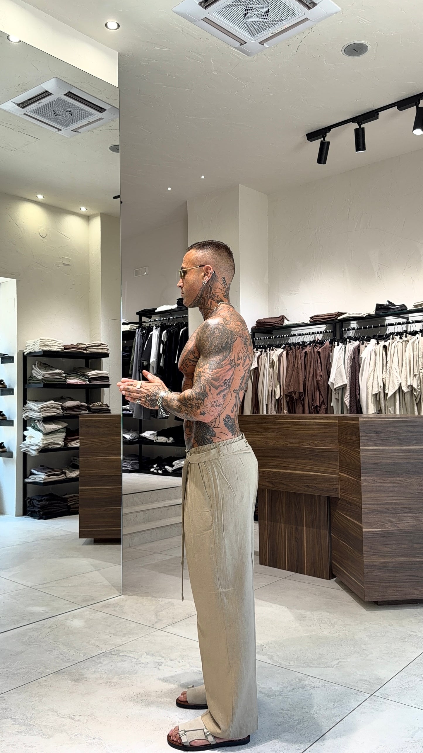 CANCÙN LINEN PANTS