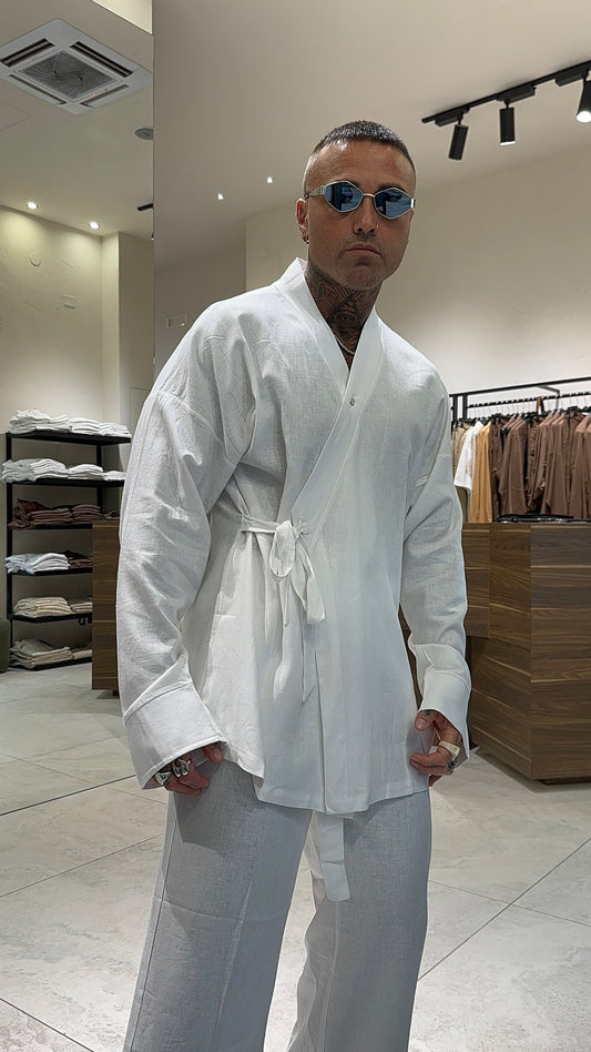 LINEN KIMONO