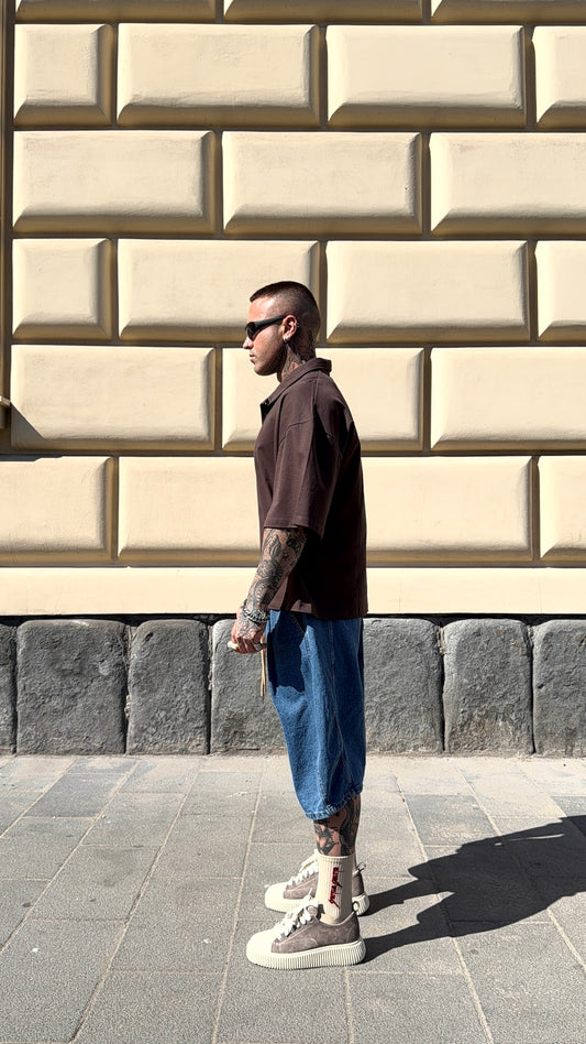 BALLOON SHORTS JEANS