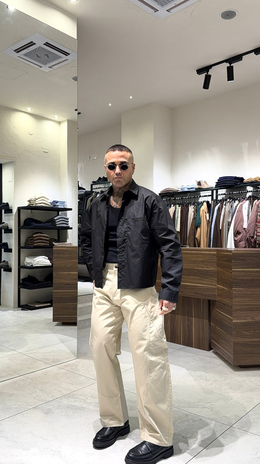 CAMICIA CROPPED TASCA