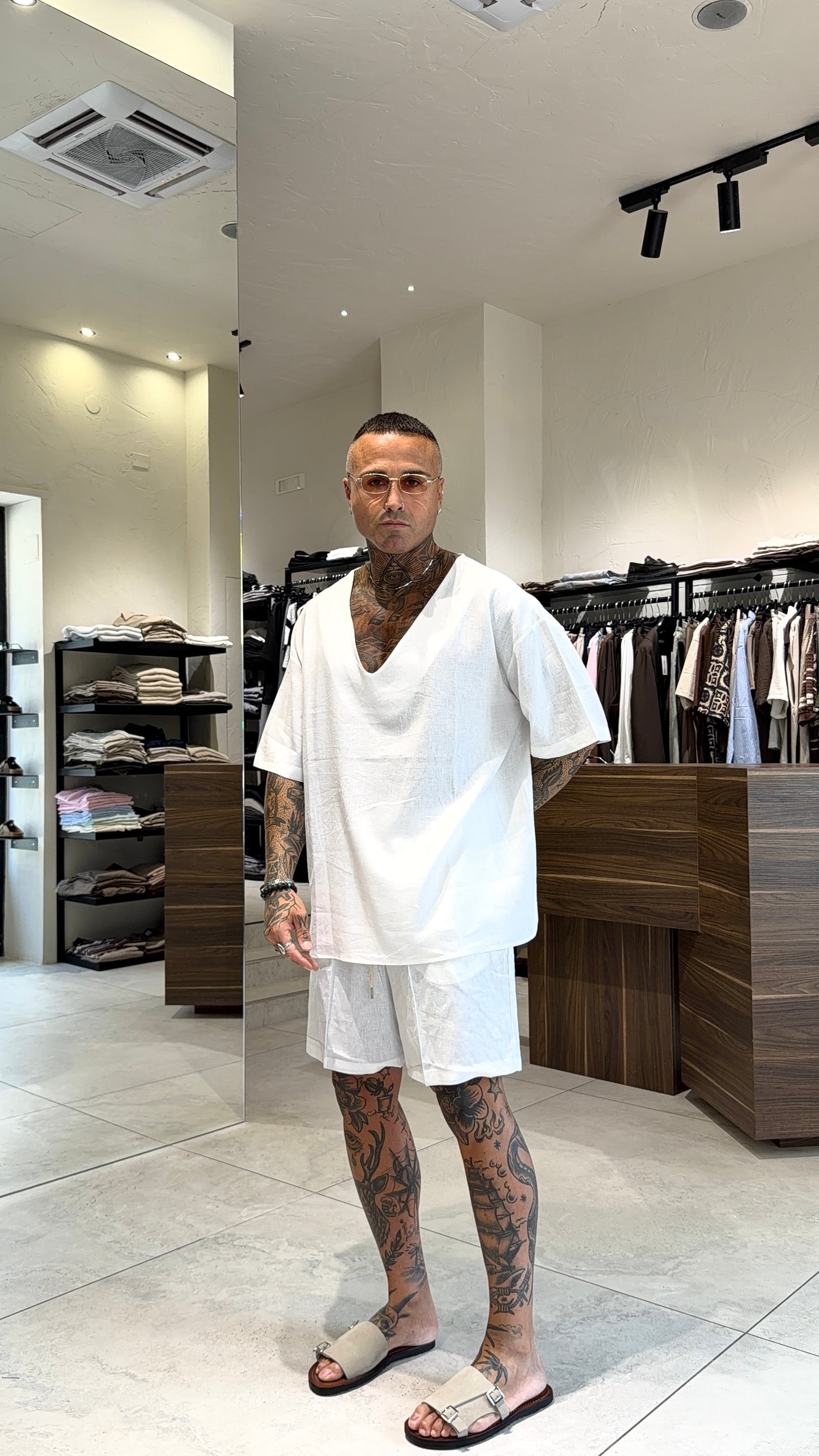 BALI LINEN SHORTS