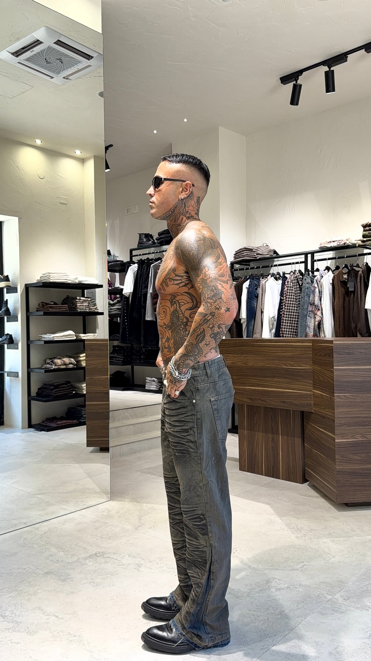 BOOTCUT TEX JEANS