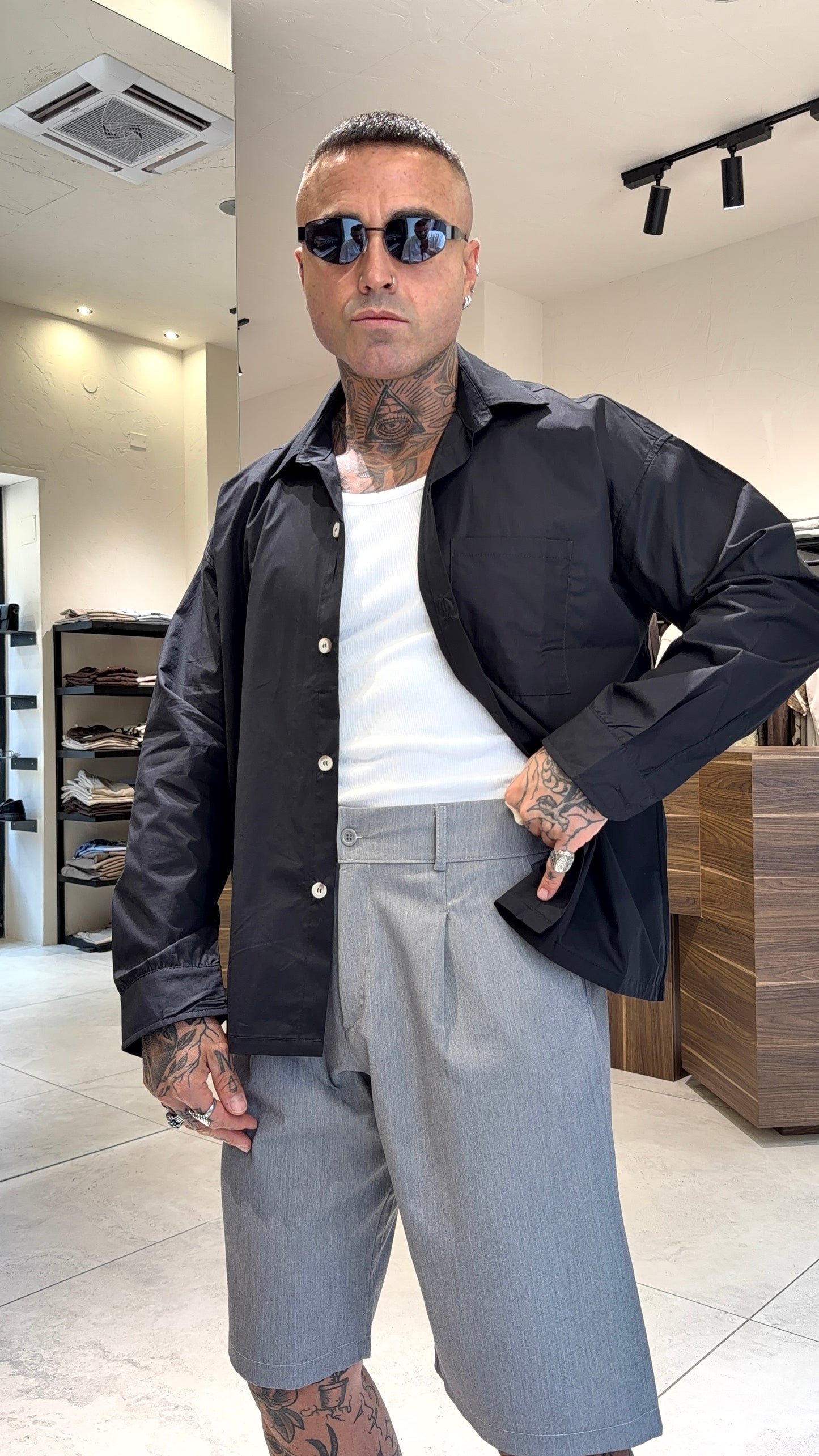 COTTON SHIRT OVER