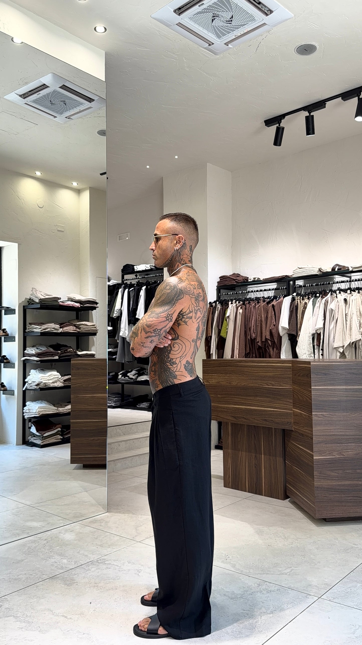 LESSONS LINEN PANTS