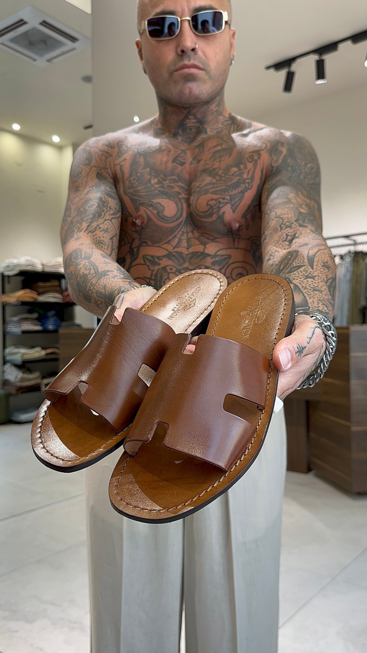 HER SANDAL