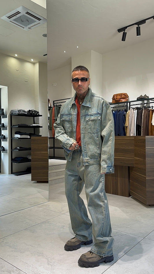 CORDSET JEANS KANYE