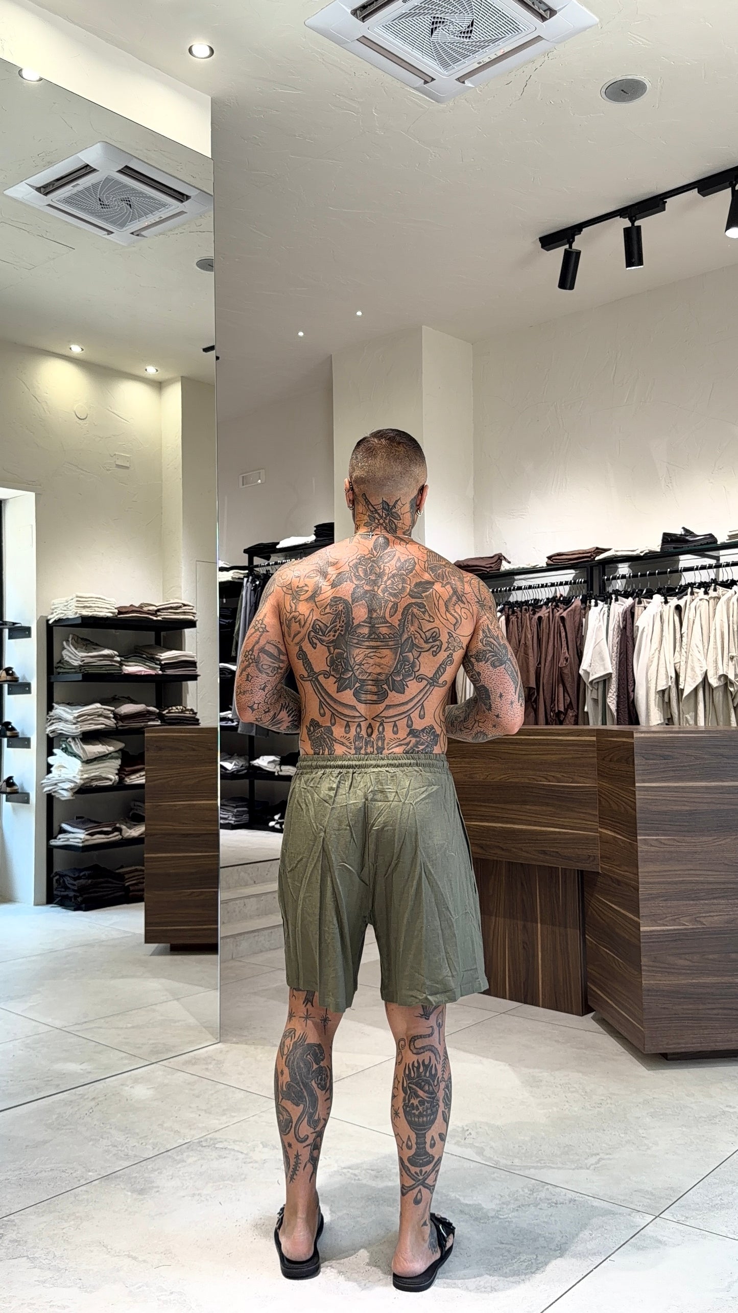 BALI LINEN SHORTS