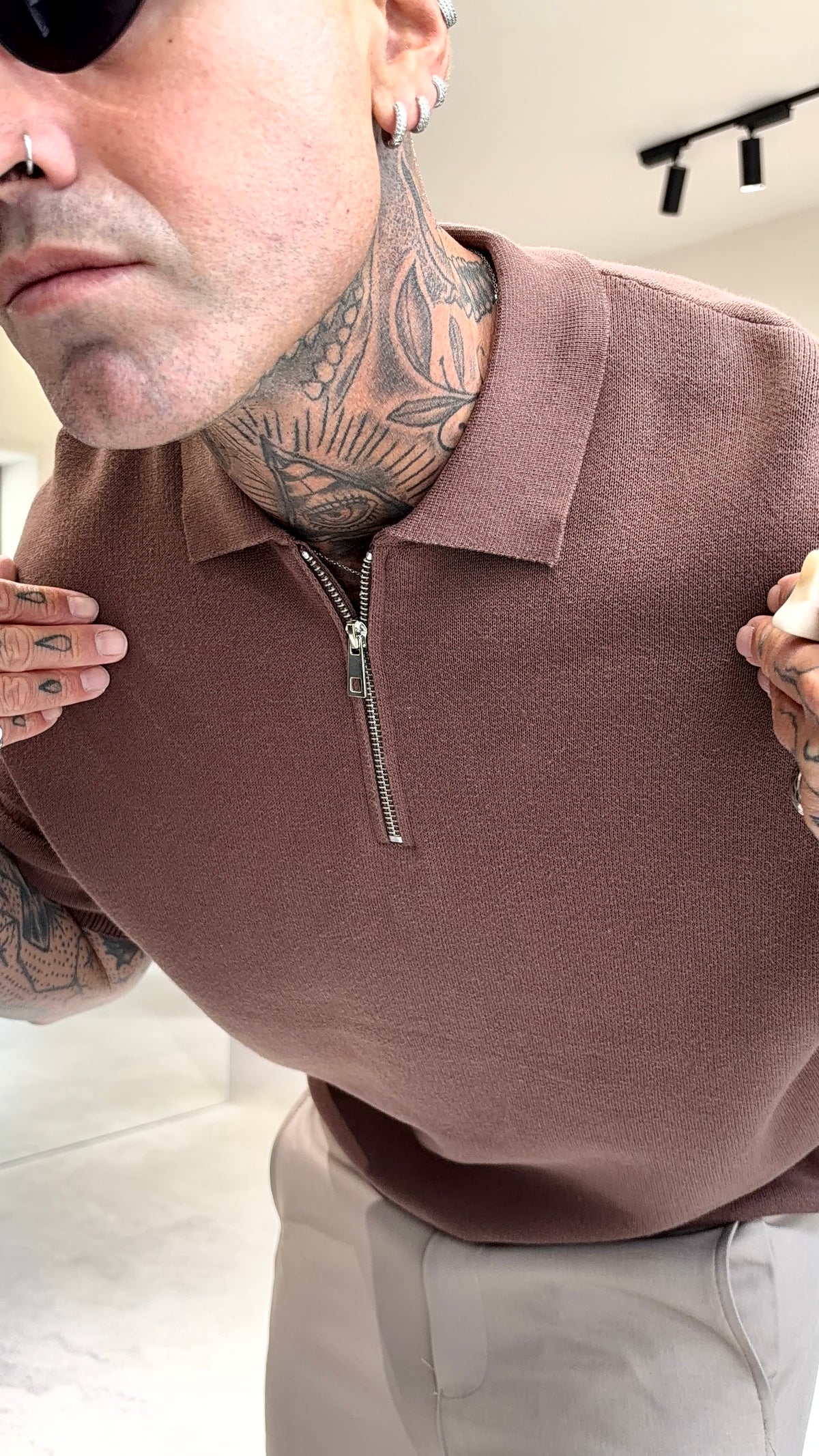 POLO ZIP OVER