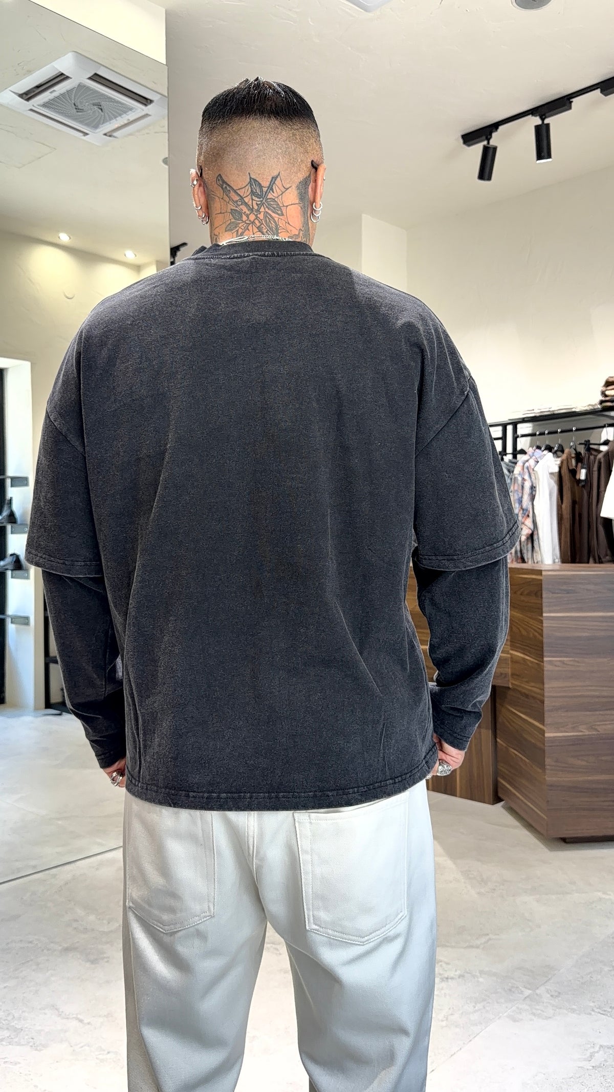 LONG SLEEVE GABSERINE