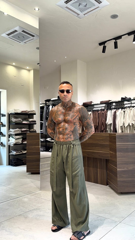 ETEREO LINEN PANTS