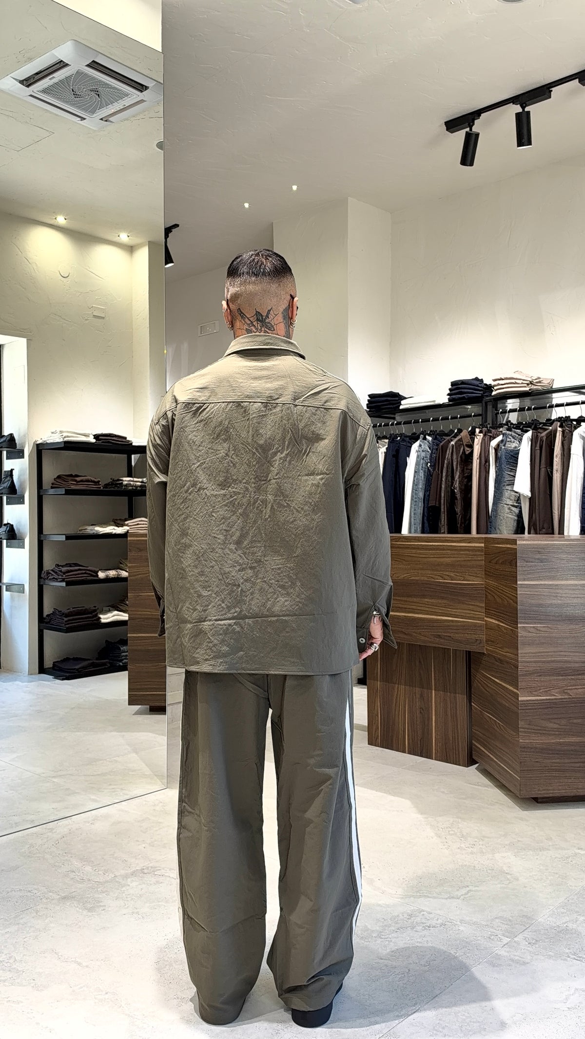 COORDINATO NYLON STRISCE
