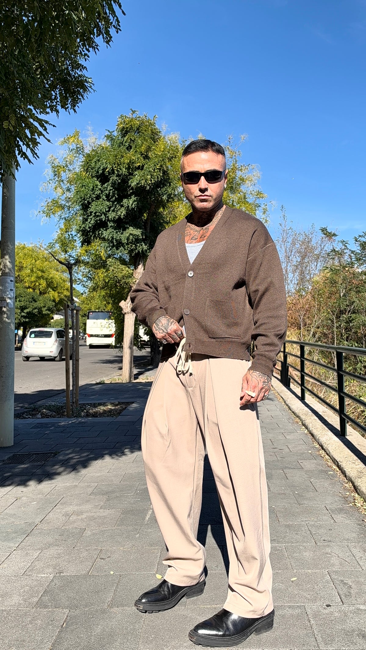 PANTALONE MORBIDO LACCIO