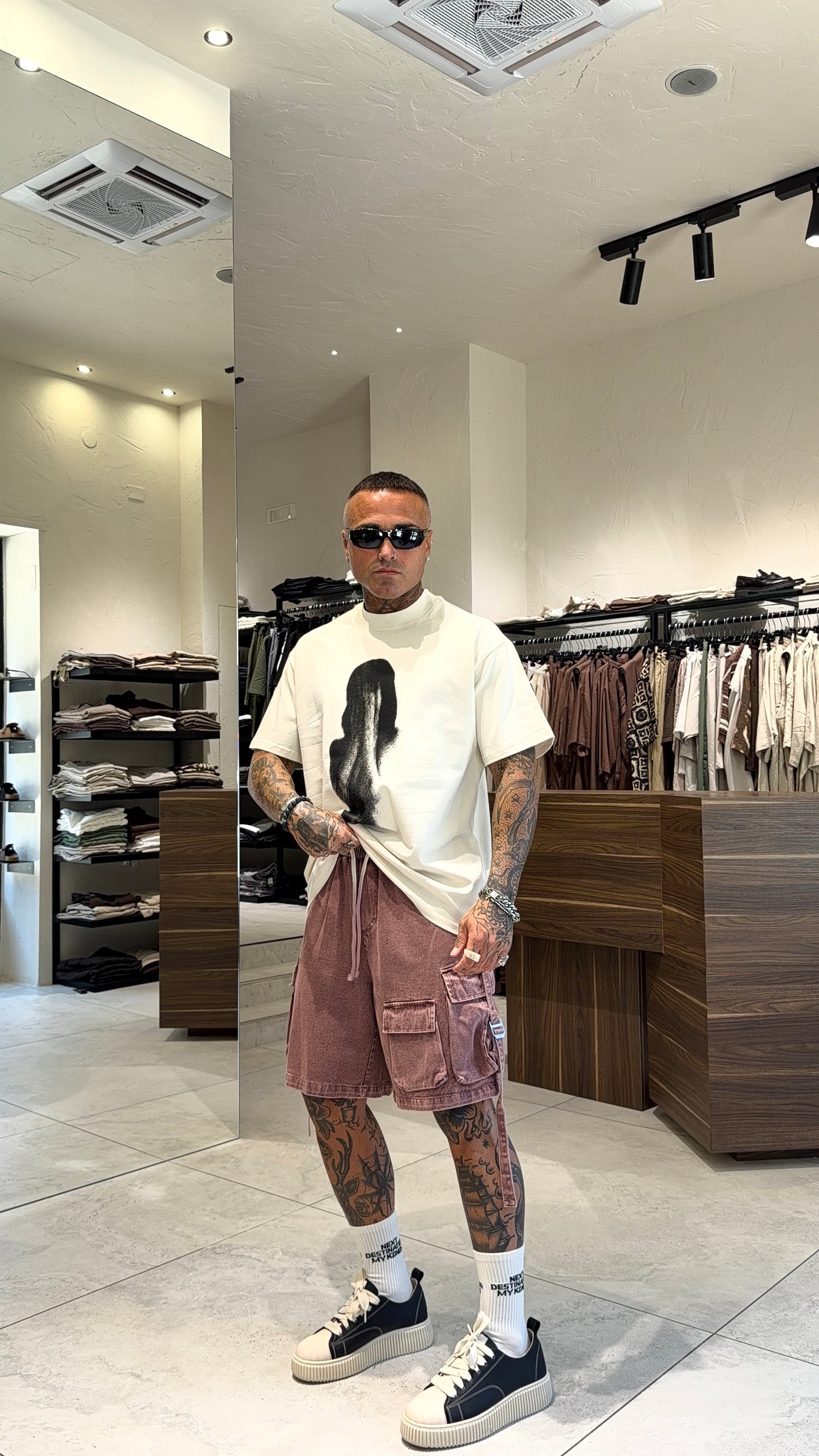 CARGO TINTO SHORTS