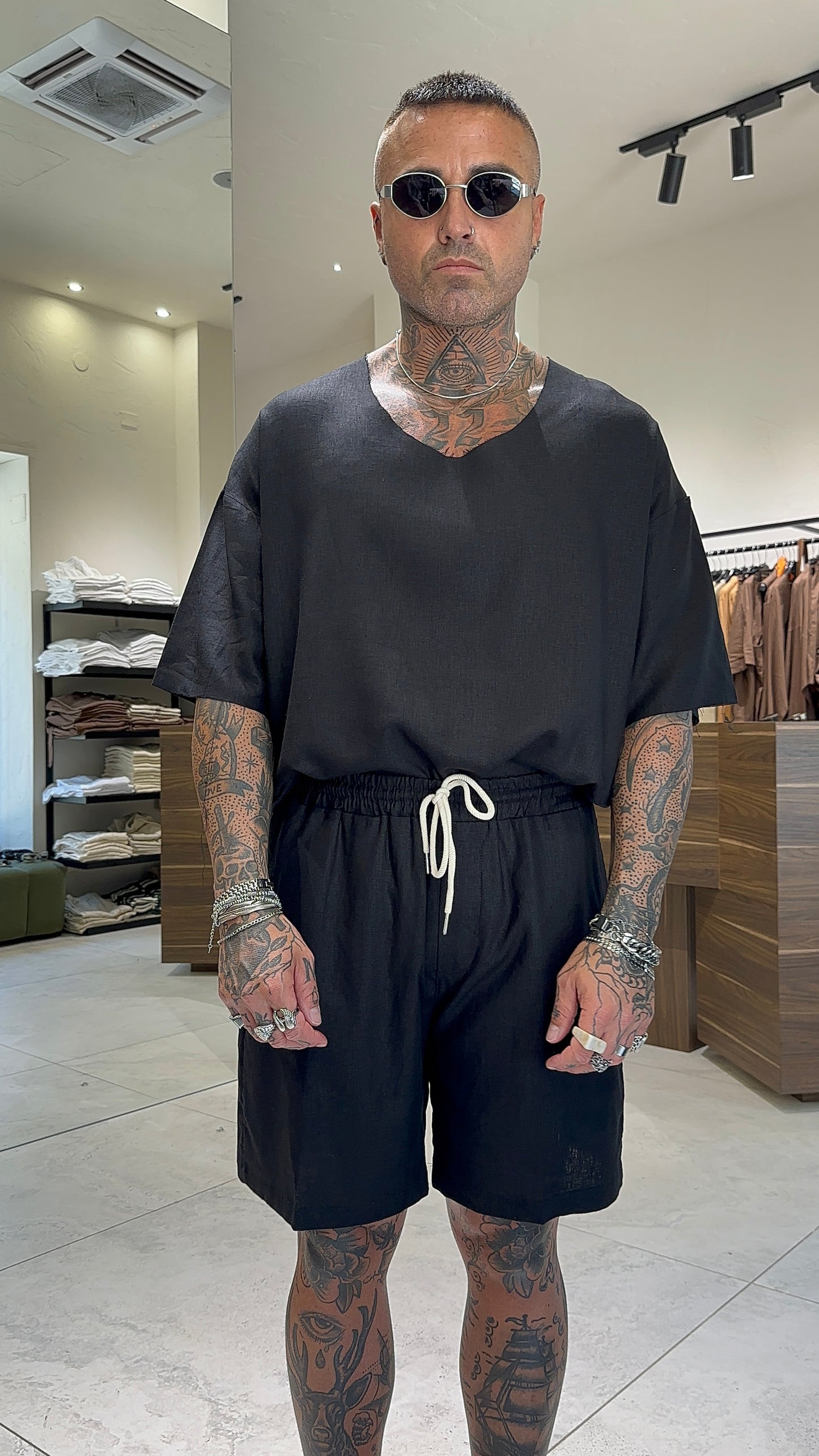 LINEN T-SHIRT