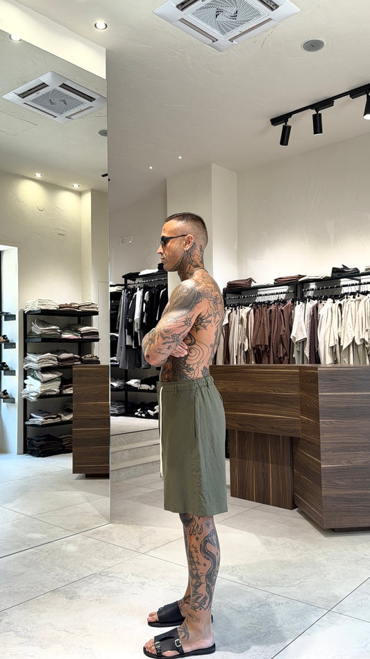 CLASSIC LINEN SHORTS