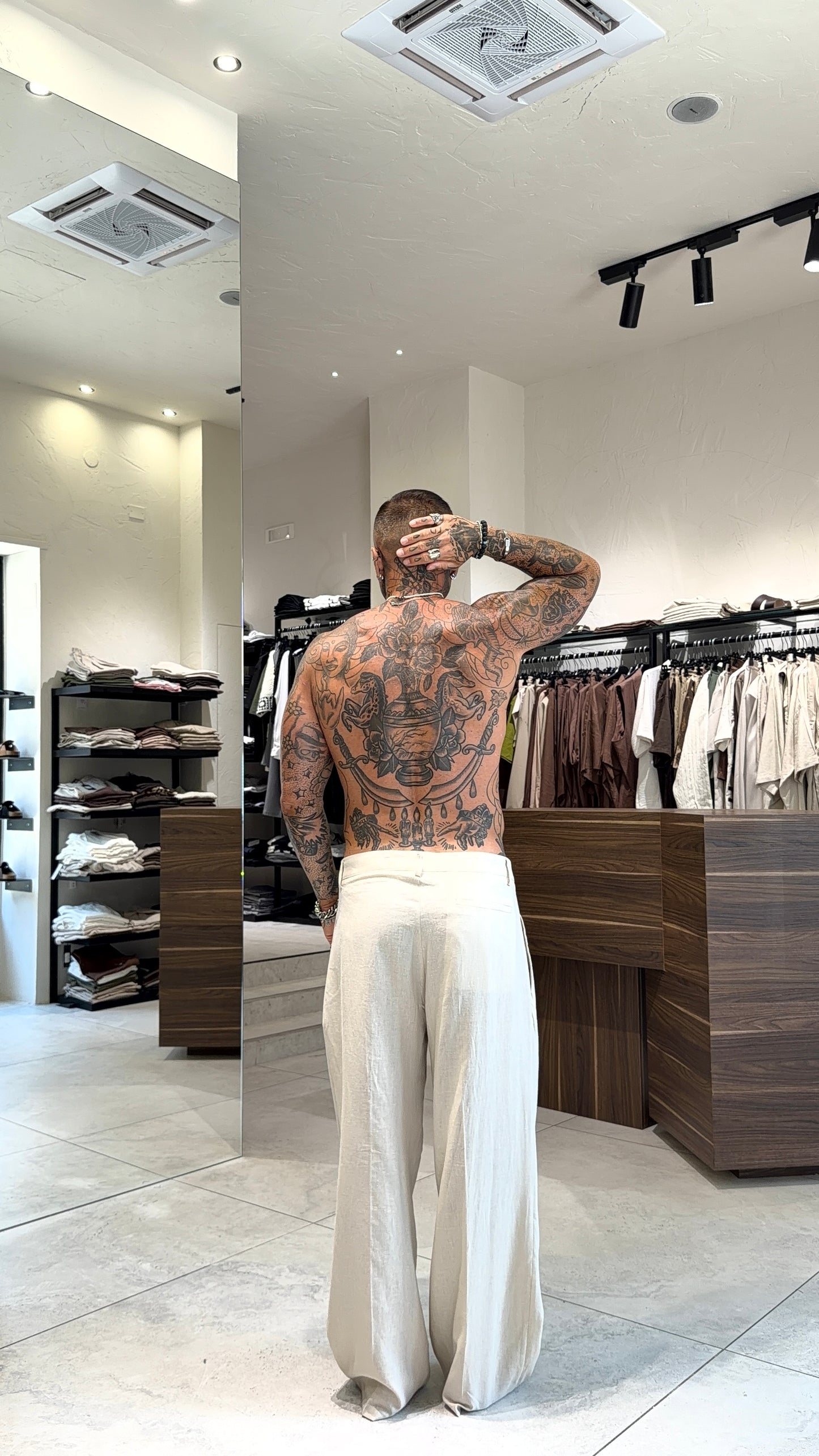 LESSONS LINEN PANTS