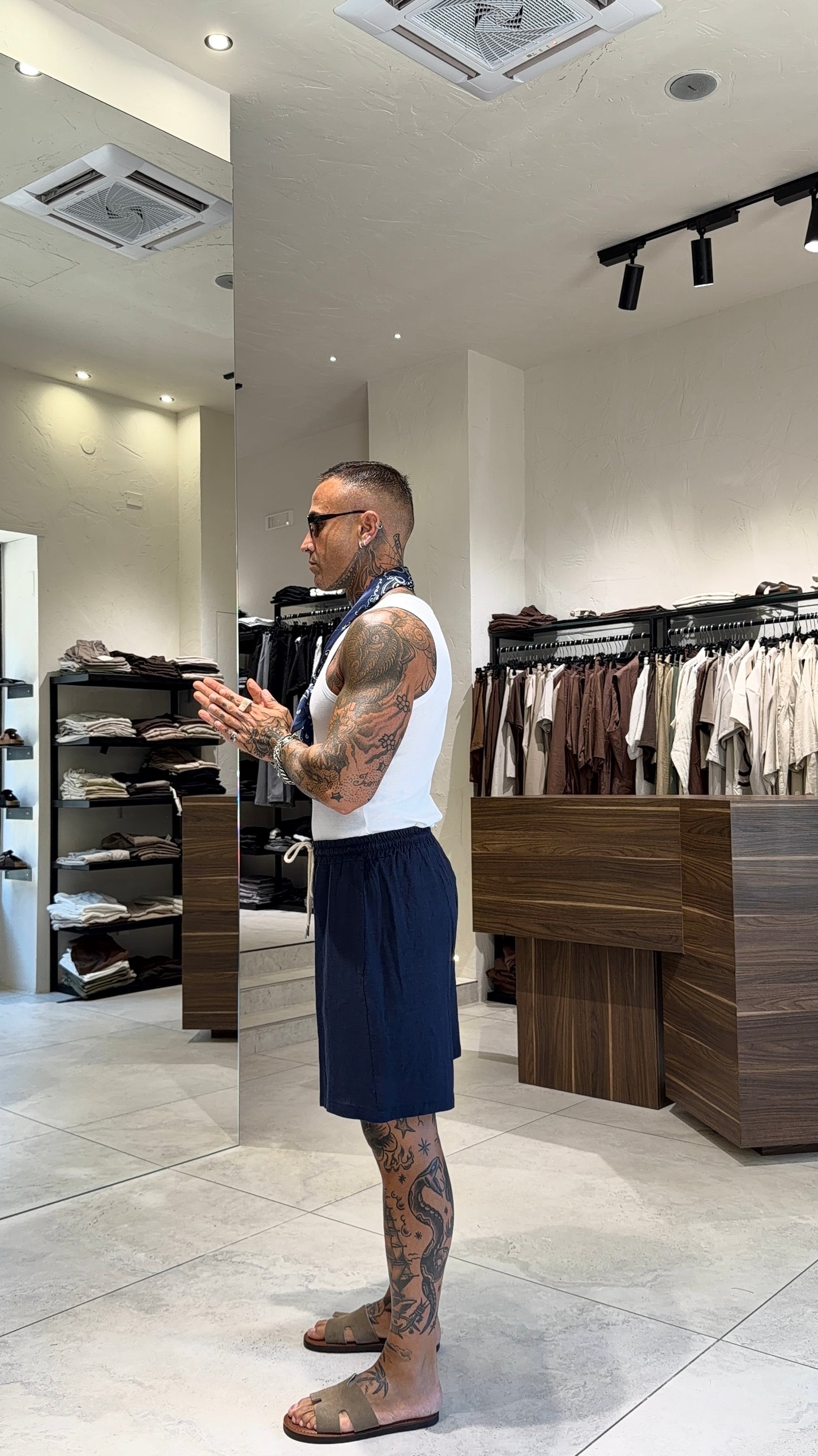 BALI LINEN SHORTS