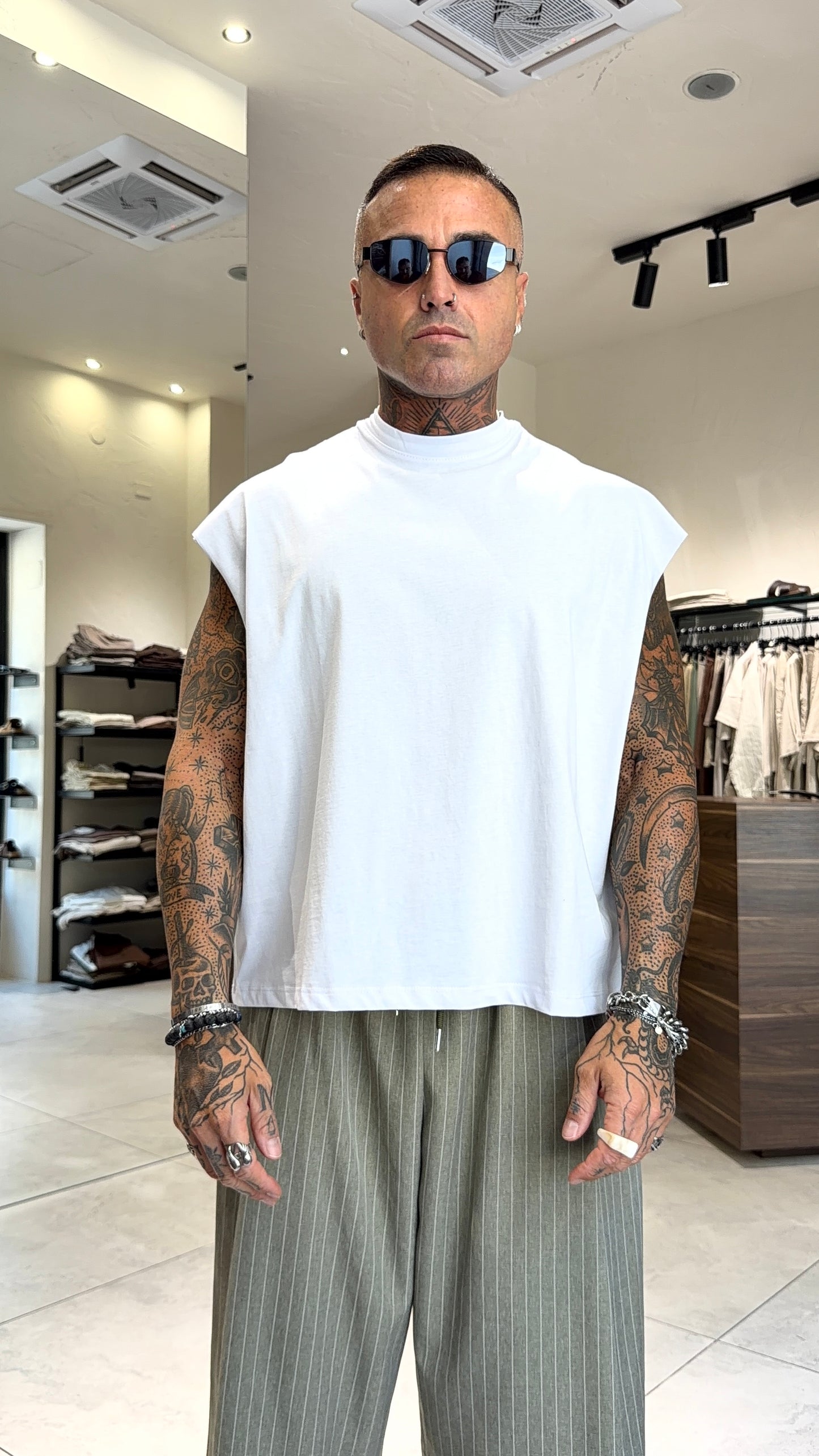 CROPPED SHIRT BASIC