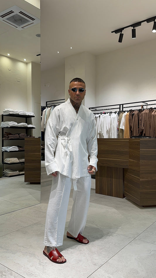 LINEN KIMONO