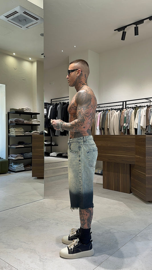 SHORTS JEANS SFUMATO