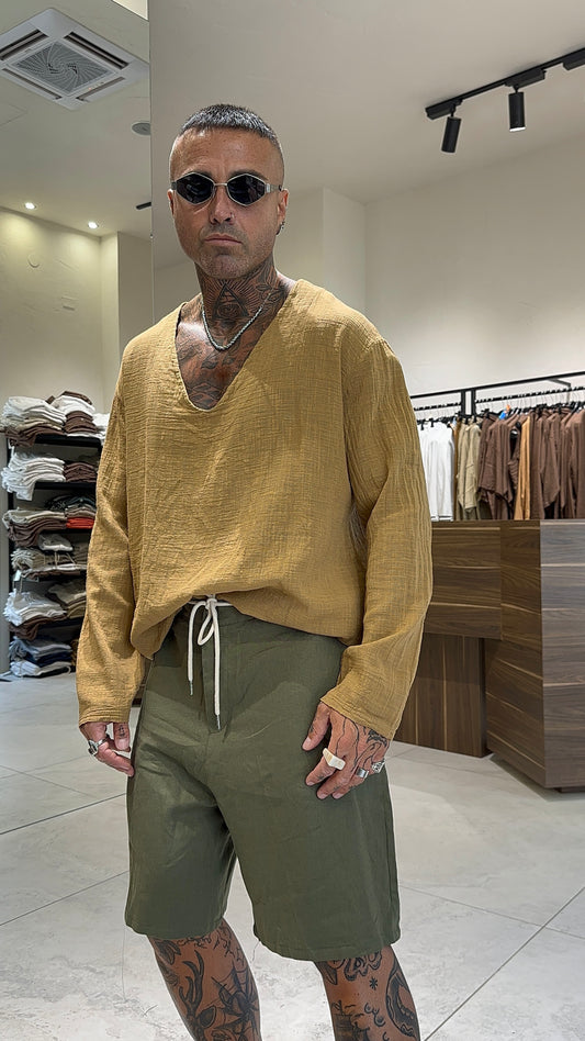LINEN BALI SHIRT