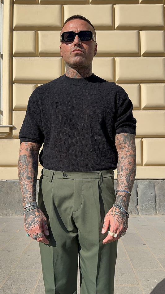 MAGLIA FILO MICROFORATA