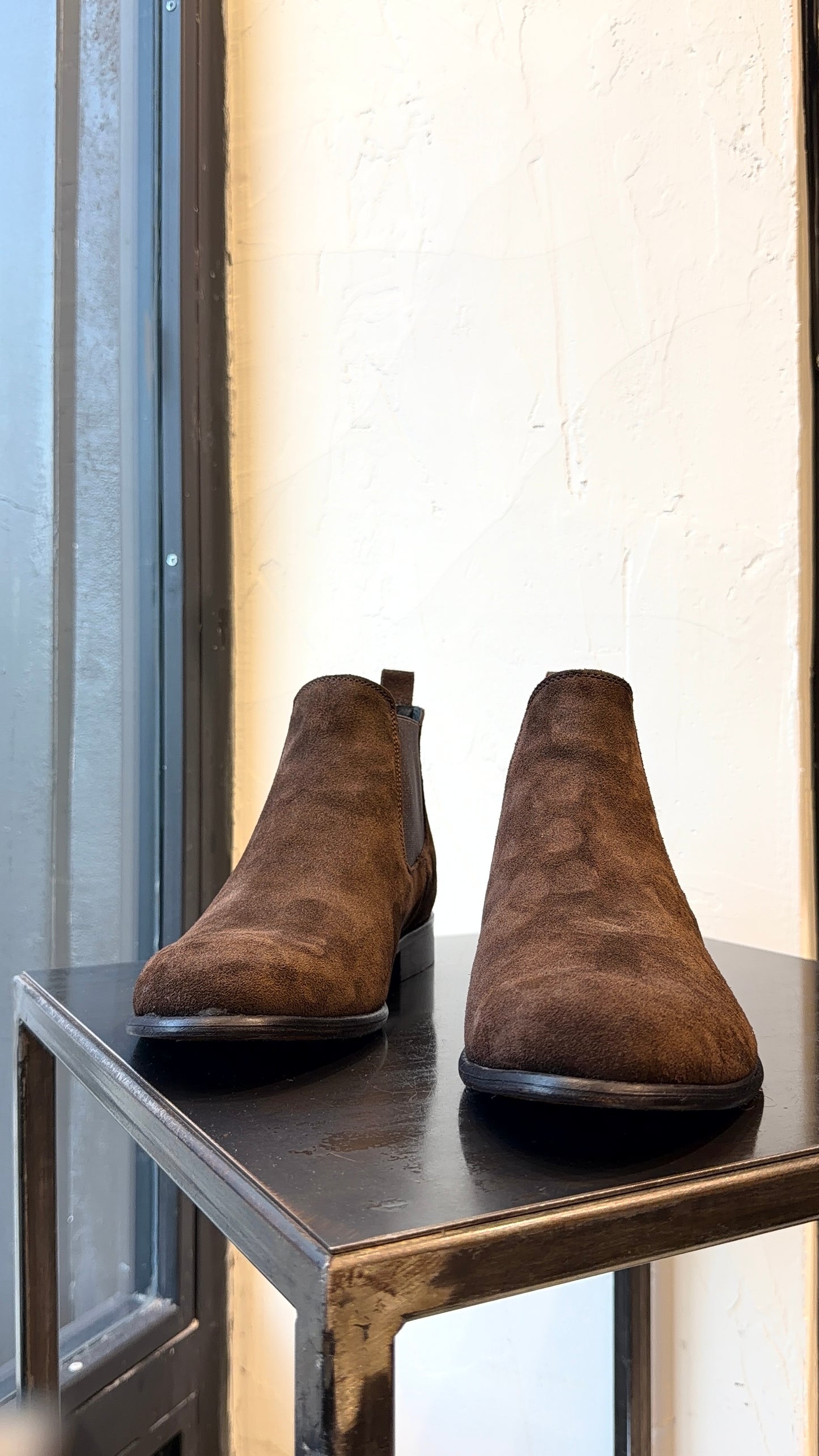 BOOT STIVALETTO CAMOSCIO