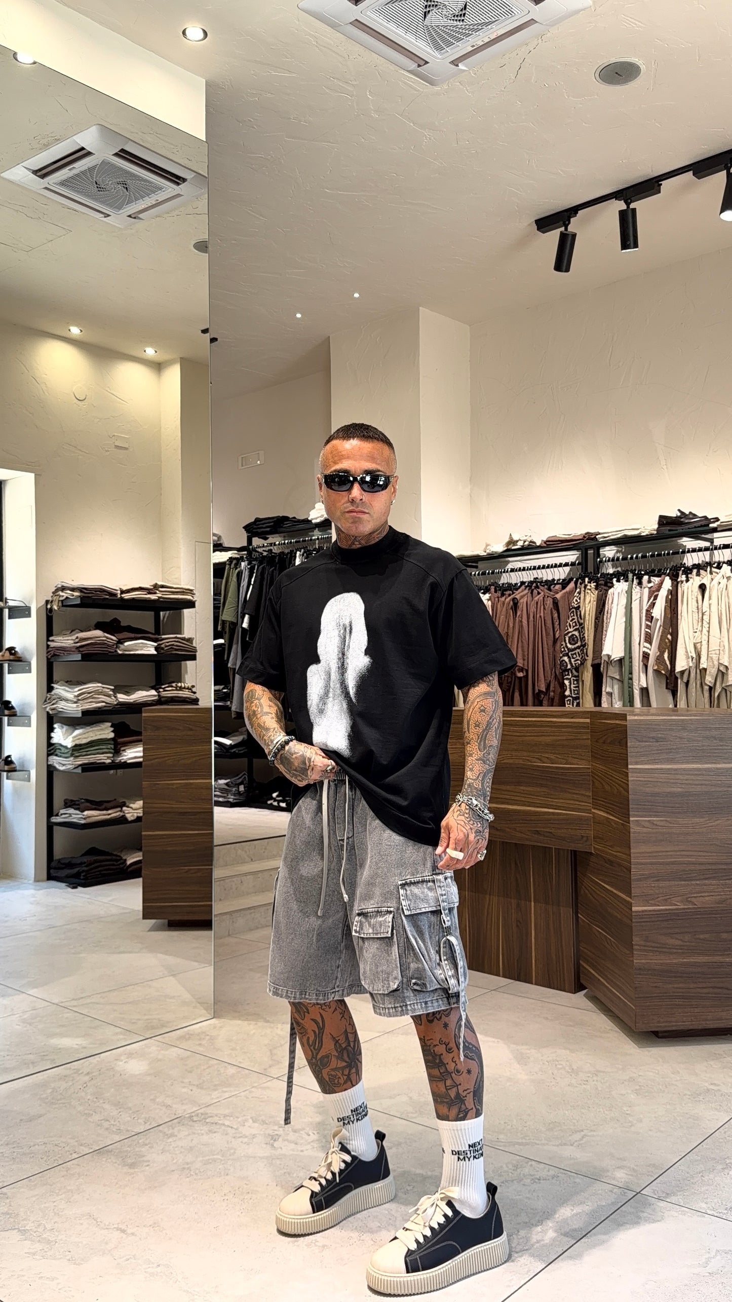 CARGO TINTO SHORTS