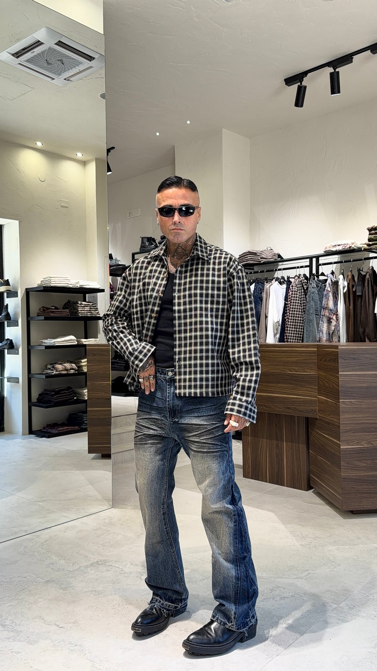 BOOTCUT DES JEANS