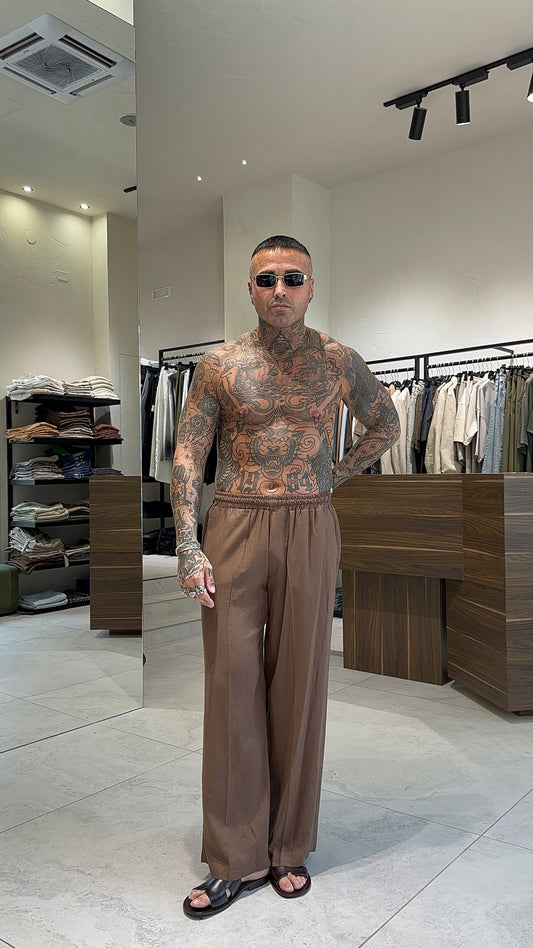 LINEN CHICAGO PANTS