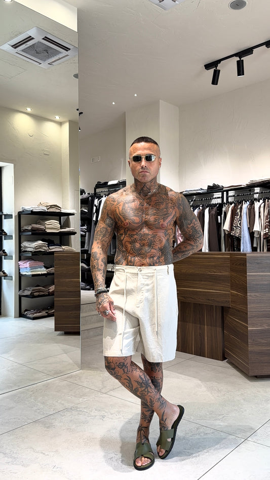 CLASSIC LINEN SHORTS