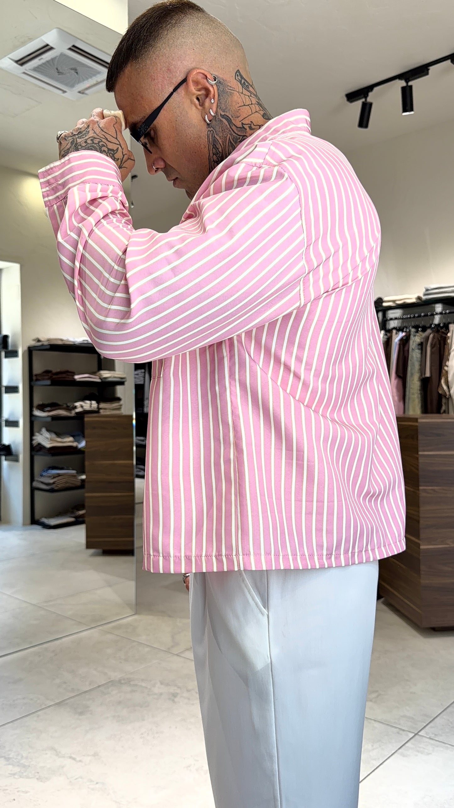 COTTON SHIRT RIGHE
