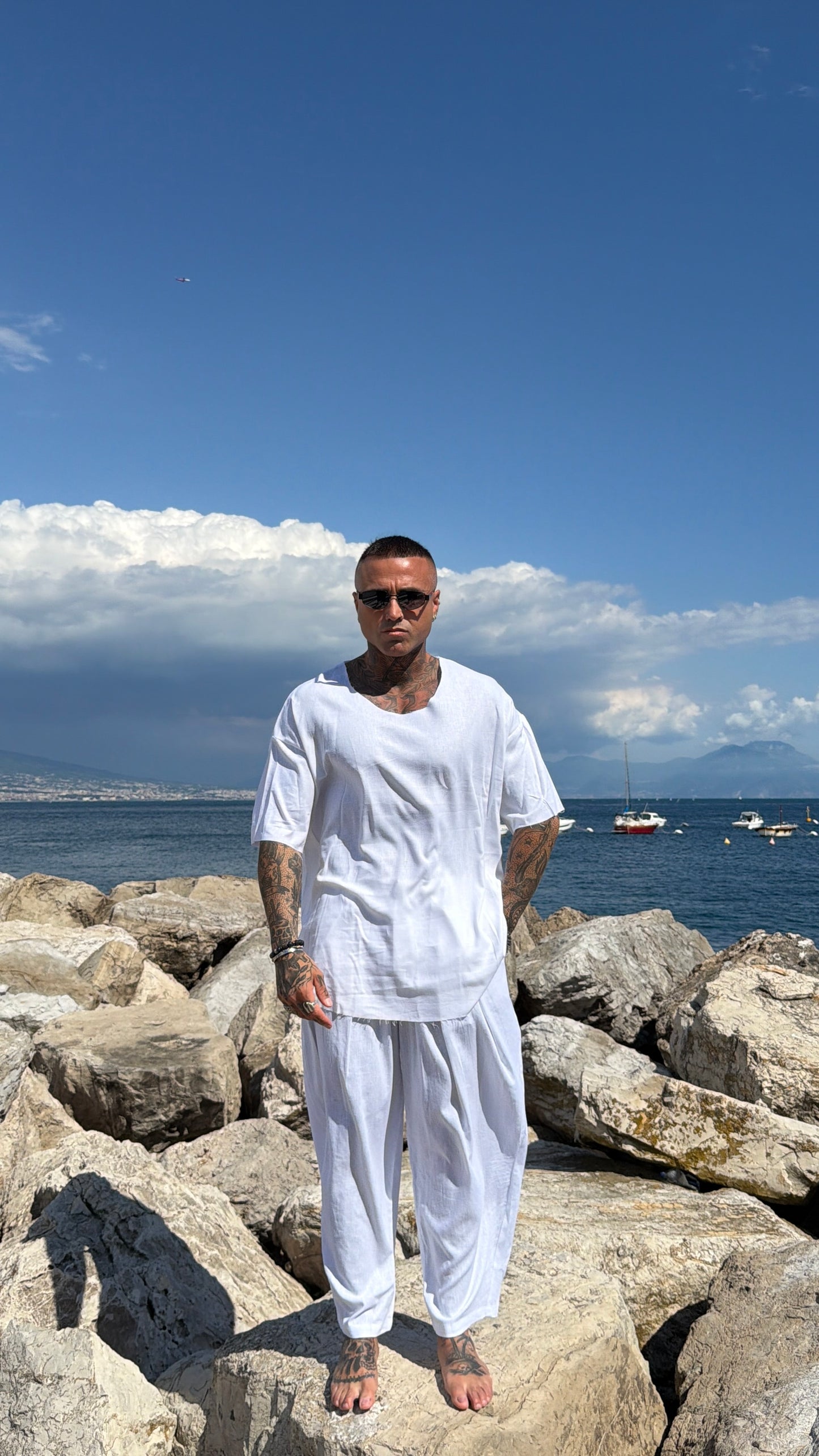 GIRO LINEN TEE