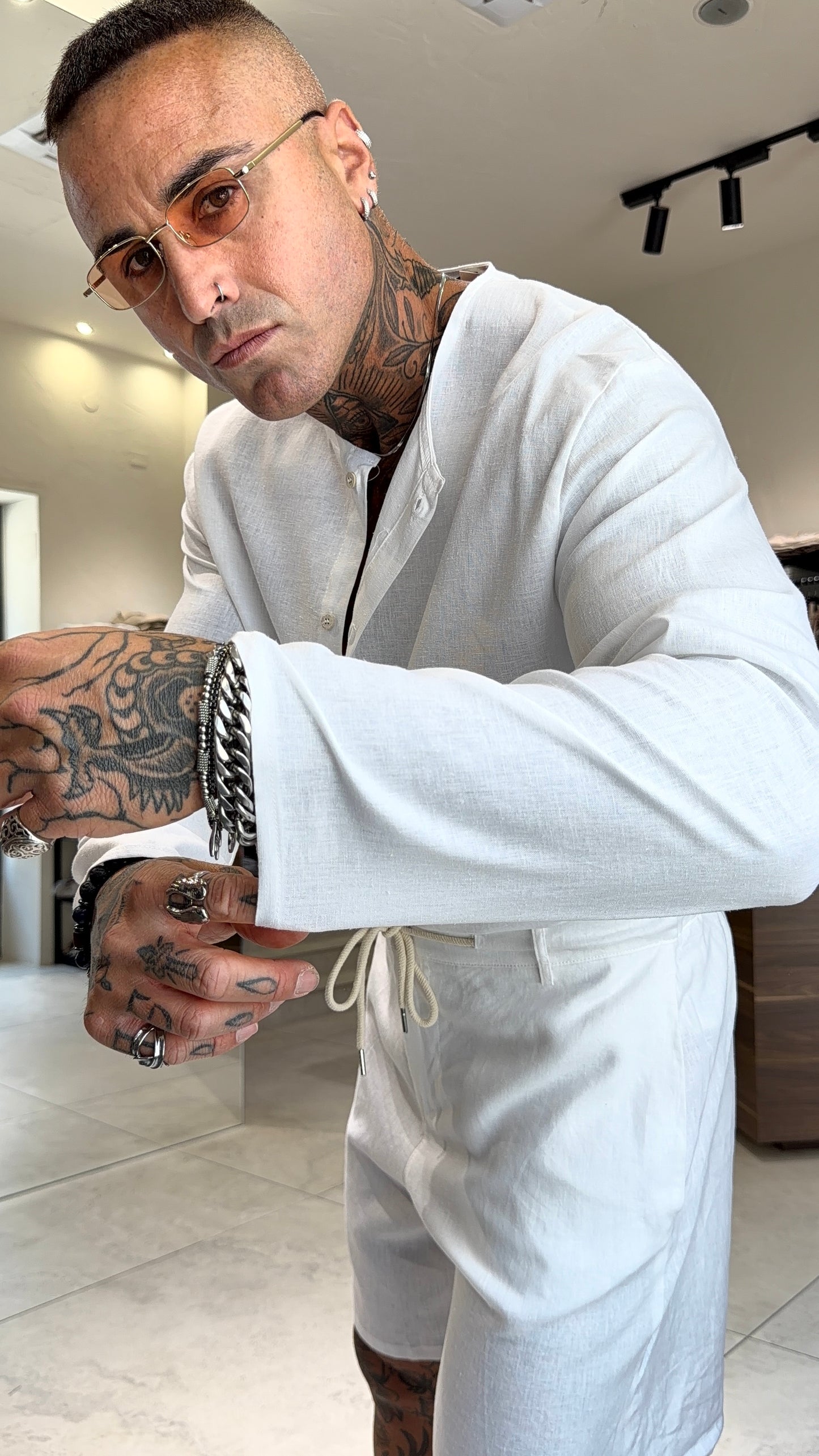 GIRO LINEN SHIRT