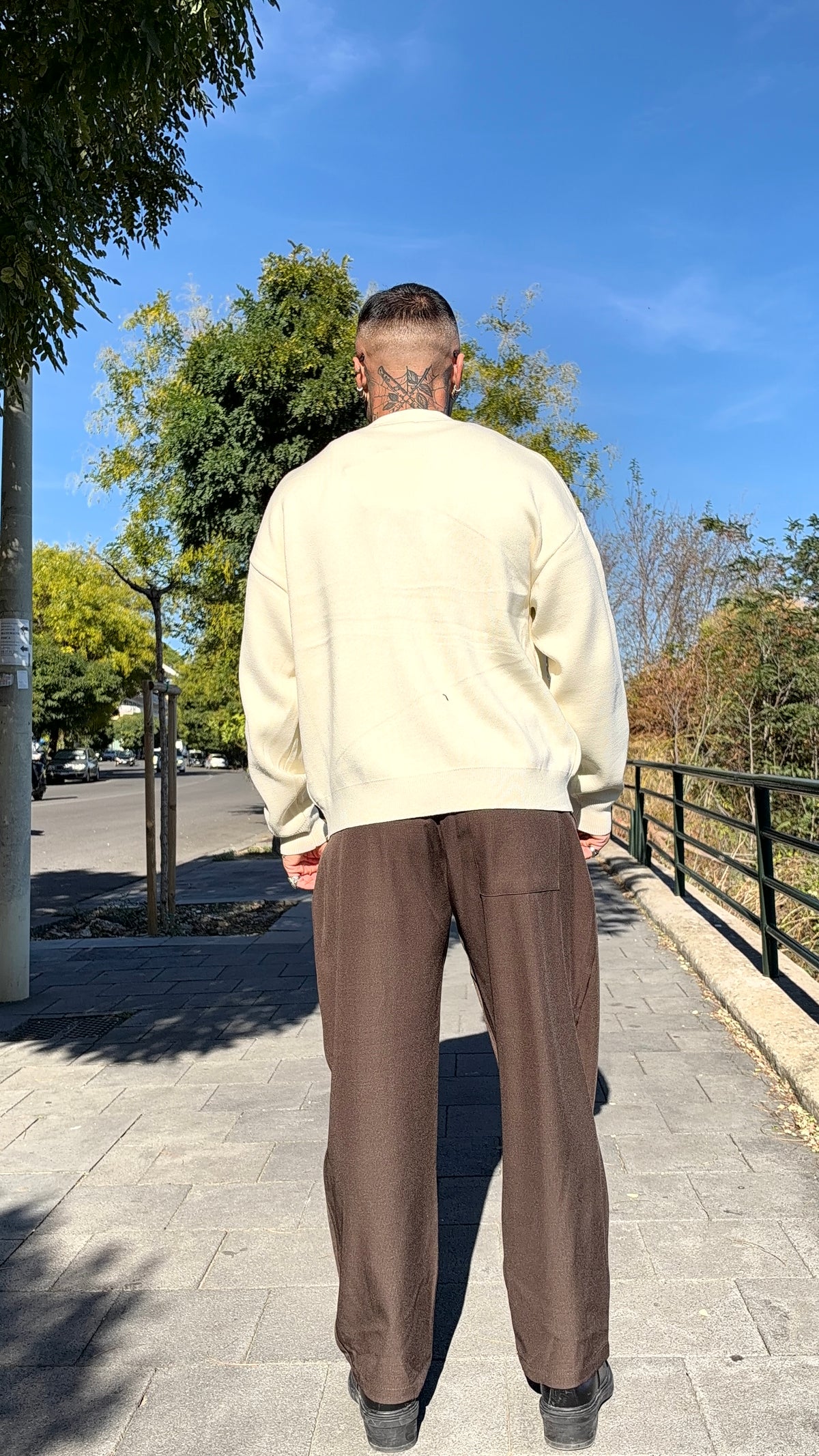 PANTALONE MORBIDO LACCIO