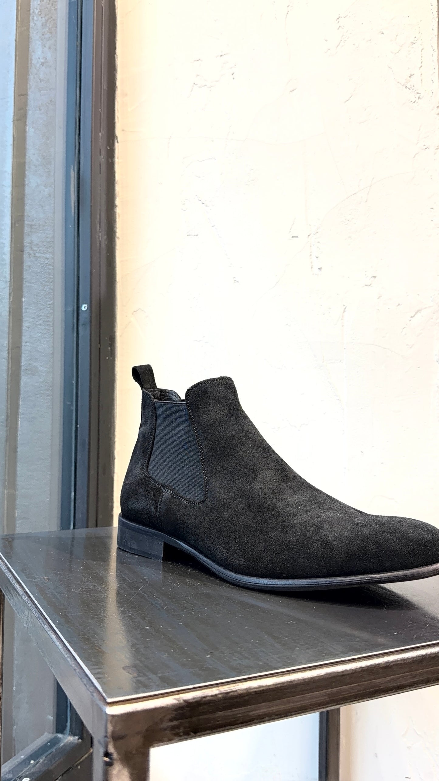 BOOT STIVALETTO CAMOSCIO