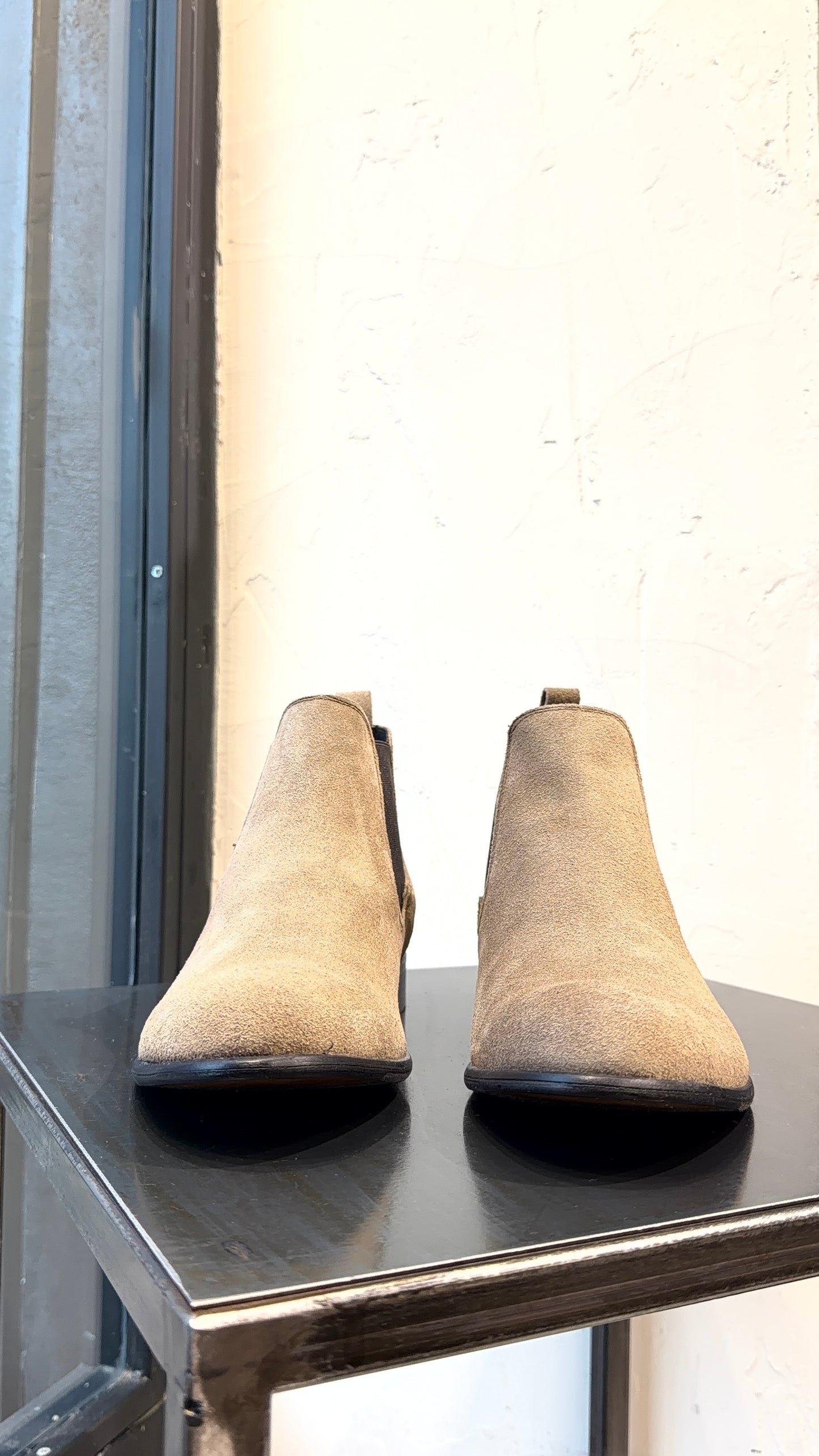 BOOT STIVALETTO CAMOSCIO