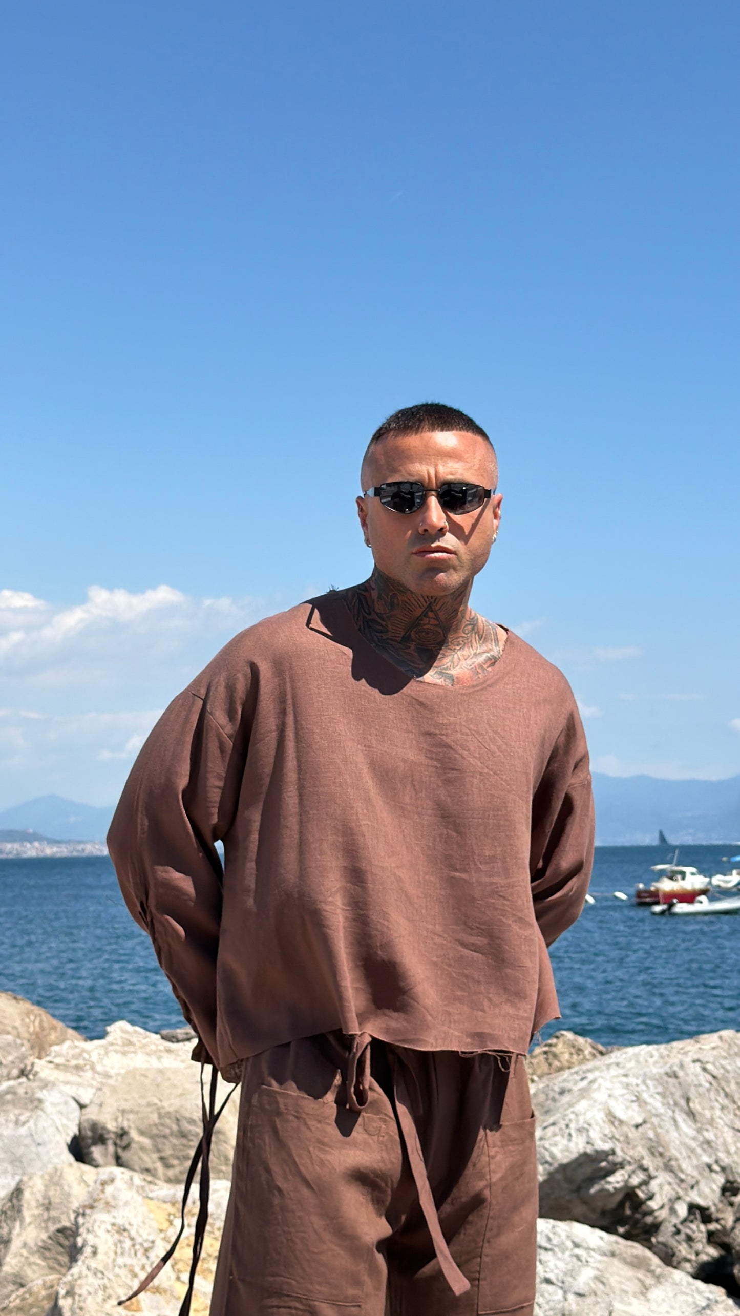 ETEREO LINEN TEE